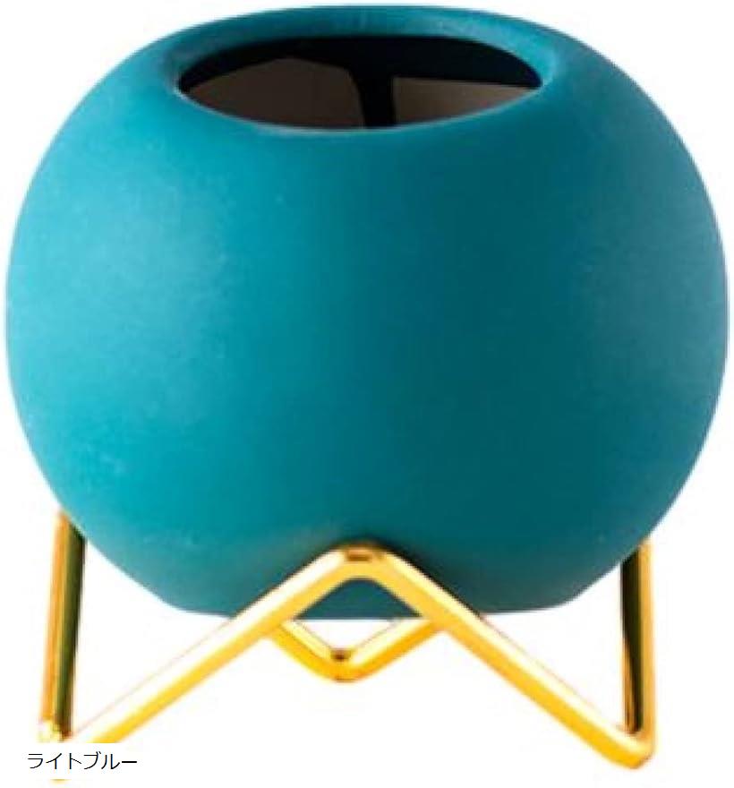 多肉植物 ミニ プランター かわいい おしゃれ 植木鉢 フラワー ポット 観葉植物(ライトブルー)