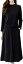 喪服 礼服 フォーマル レディース セットアップ 長袖 スカート 冠婚葬祭 セレモニー( ブラック, 3XL)