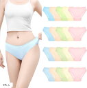 【楽天ランキング1位入賞】20枚入 女性用 使い捨て 綿100% 下着 レディースブリーフ 旅行用パンティー(5色, L)