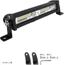 互換品 LED作業灯 ワークライト 12V / 24V 兼用 薄型 7インチ 60W 車のライト 集魚灯 看板灯 トラック 各種作業車対応 1個60W