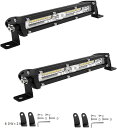 互換品 LED作業灯 ワークライト 12V / 24V 兼用 薄型 7インチ 60W 車のライト 集魚灯 看板灯 トラック 各種作業車対応 2個60W