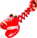 のびてパックン。アニマル マジックハンド かわいい ハンドグラバー キャッチャー 握ると 伸びる 口が開いて つかむ(赤べこ)