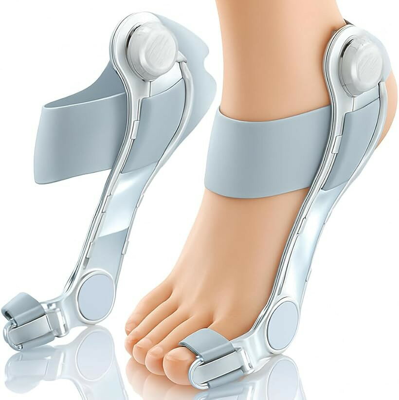 最新の外反母趾サポーター医師＆理学療法士がW監修 (ホワイト, S)