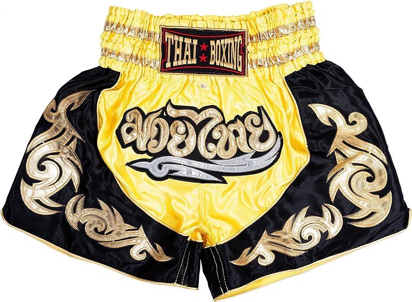 バリエーションコード : 2bj0isk246商品コード2b2cjifr8t商品名Thai Sawadee キックパンツ ムエタイパンツ キックボクシング トレーニング ジム 部屋着 男女兼用 サテン XL イエローブランドThai　Sawadeeカラーイエローサイズ等XLメイン素材: サテン素材構成: 100% サテンキックボクシング、ムエタイの本場、タイで作られた商品です。サテン生地なので、ツルツルとした触り心地で着心地が良く、サテンの艶が高級感を醸し出します。刺繍のデザインもクールなので、履くだけで気分も上がり、いつも以上の能力を発揮できること間違いなし。キックボクシングやボクシングだけではなく、ジムなどでのトレーニング、部屋着でも活躍。※ 他ネットショップでも併売しているため、ご注文後に在庫切れとなる場合があります。予めご了承ください。※ 品薄または希少等の理由により、参考価格よりも高い価格で販売されている場合があります。ご注文の際には必ず販売価格をご確認ください。※ 沖縄県、離島または一部地域の場合、別途送料の負担をお願いする場合があります。予めご了承ください。※ お使いのモニタにより写真の色が実際の商品の色と異なる場合や、イメージに差異が生じることがあります。予めご了承ください。※ 商品の詳細（カラー・数量・サイズ 等）については、ページ内の商品説明をご確認のうえ、ご注文ください。※ モバイル版・スマホ版ページでは、お使いの端末によっては一部の情報が表示されないことがあります。すべての記載情報をご確認するには、PC版ページをご覧ください。「ムエタイの本場」ムエタイの本場であるタイのデザイナーが製作「高級感があるサテン生地」パンツに使用されている生地はサテンのため、とても履き心地が良く、また、サテン特有の光沢は高級感を醸し出し、履いているだけで注目されること間違いなし「気分上々」本場のデザインのため、履くだで気分はムエタイ選手に。練習やトレーニングをしていても、いつも以上の力を発揮させてくれます。「いろいろなシーンで活躍」ゆったりとした履き心地のため、キックボクシングやボクシングをする際だけではなく、ジムでのトレーニングやお家でリラックスする際にもご利用いただくことが出来、様々なシーンで活躍してくれるアイテムです。「ご注意」洗濯機を使用する場合は、洗濯の際は必ずネットに入れて洗濯を行ってくださいまた、直射日光の下に干すと、変色や劣化に繋がりやすいので陰干しがおススメです。