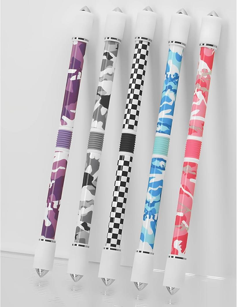 ペン回し専用ペン GT Mod V1 Plus 25cm 46g アラウンダースプレッド大技特化型(迷彩ピンク, 標準)