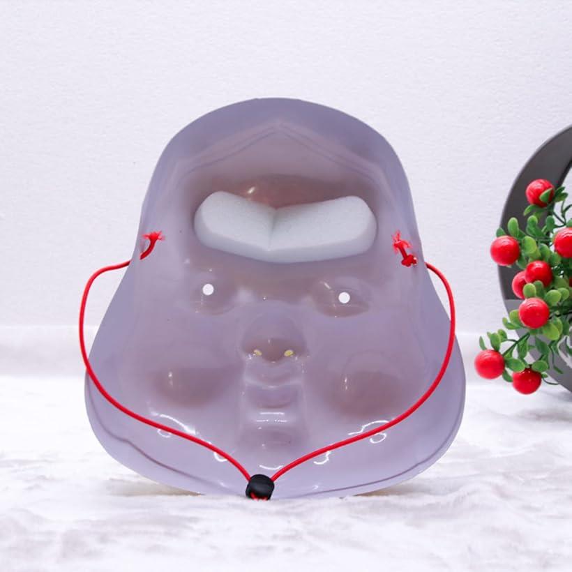 ひょっとこ おかめ お面 3枚セット 半面 マスク コスプレ お祭り コスチューム 肝だめし パーティー イベント おかめx3枚 (（B）おかめx3枚) 3