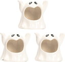 キャンドル ホルダー ゴースト 3個セット ハロウィン お化け 文化祭 小物 飾り 装飾 ろうそく