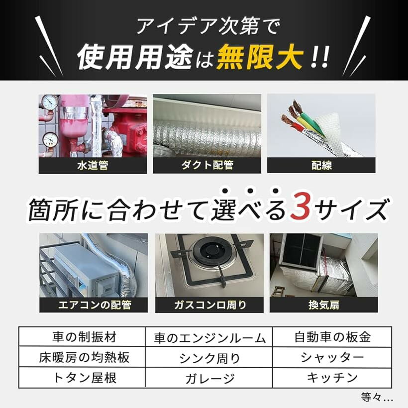 かきもと商店 超強力 アルミガラスクロステープ アルミテープ ダクト 配管 耐熱 補修 防水 (15cmx25m)