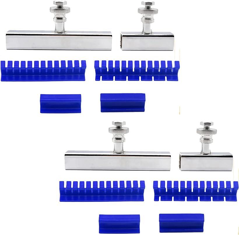 車 用 凹み へこみ 修理 セット パテ 板金 バンパー デントリペア ツール 補修 青 2セット( 青 2セット)