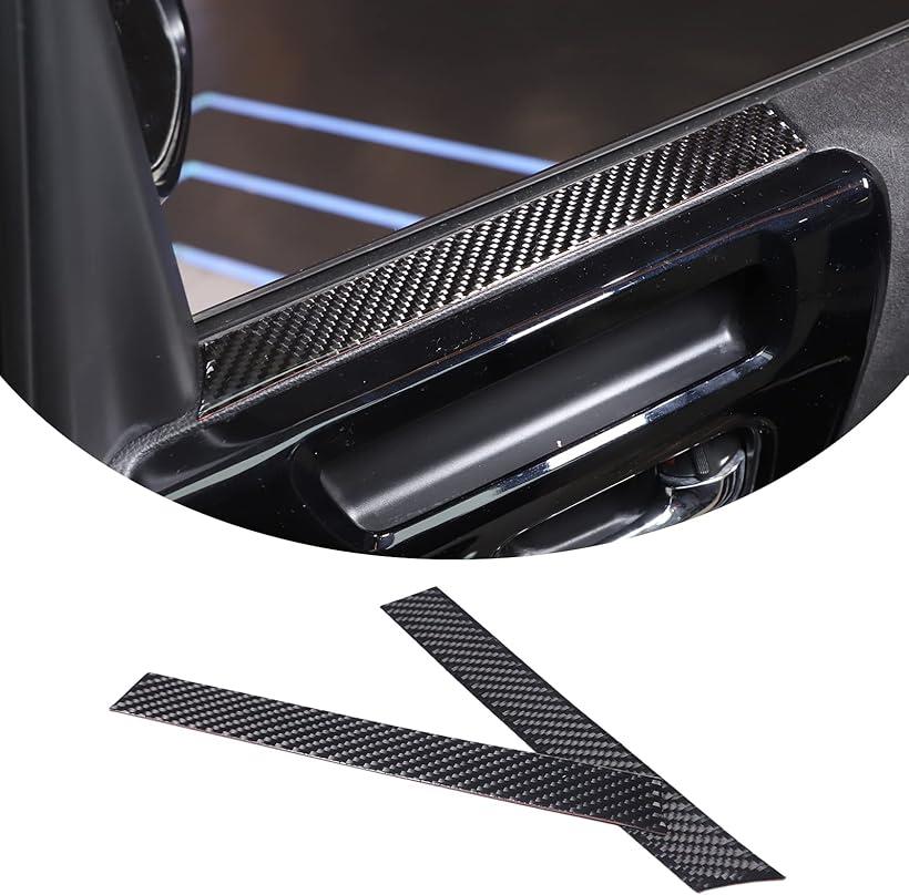 FOR Honda N-BOX 2017-2021年適用 内装 車用 天窓面装飾(黒-ケーボン繊維)