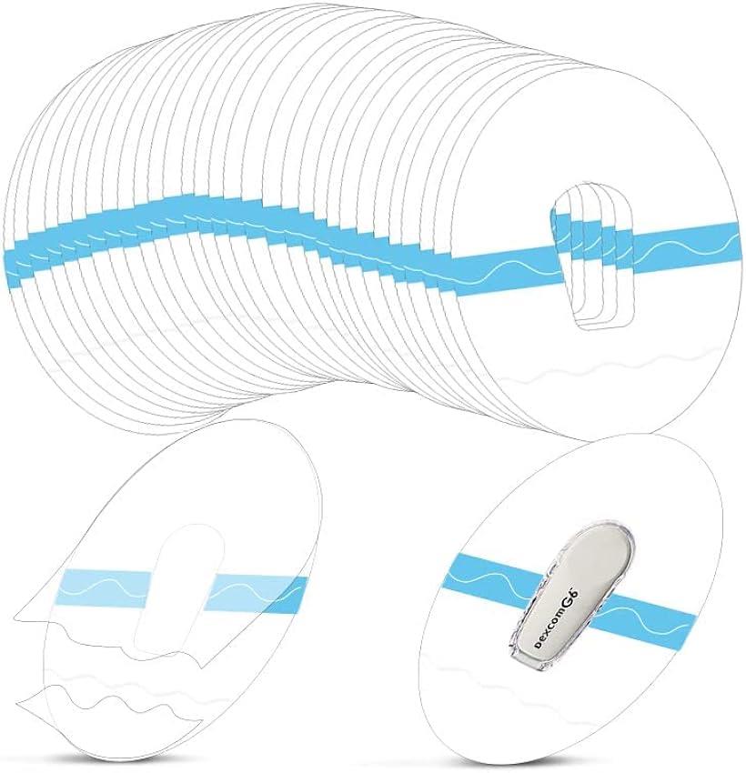 28枚入り デクスコム Dexcom G6 血糖値測定器 デクスコムセンサー カバー 防水テープ 透 ...