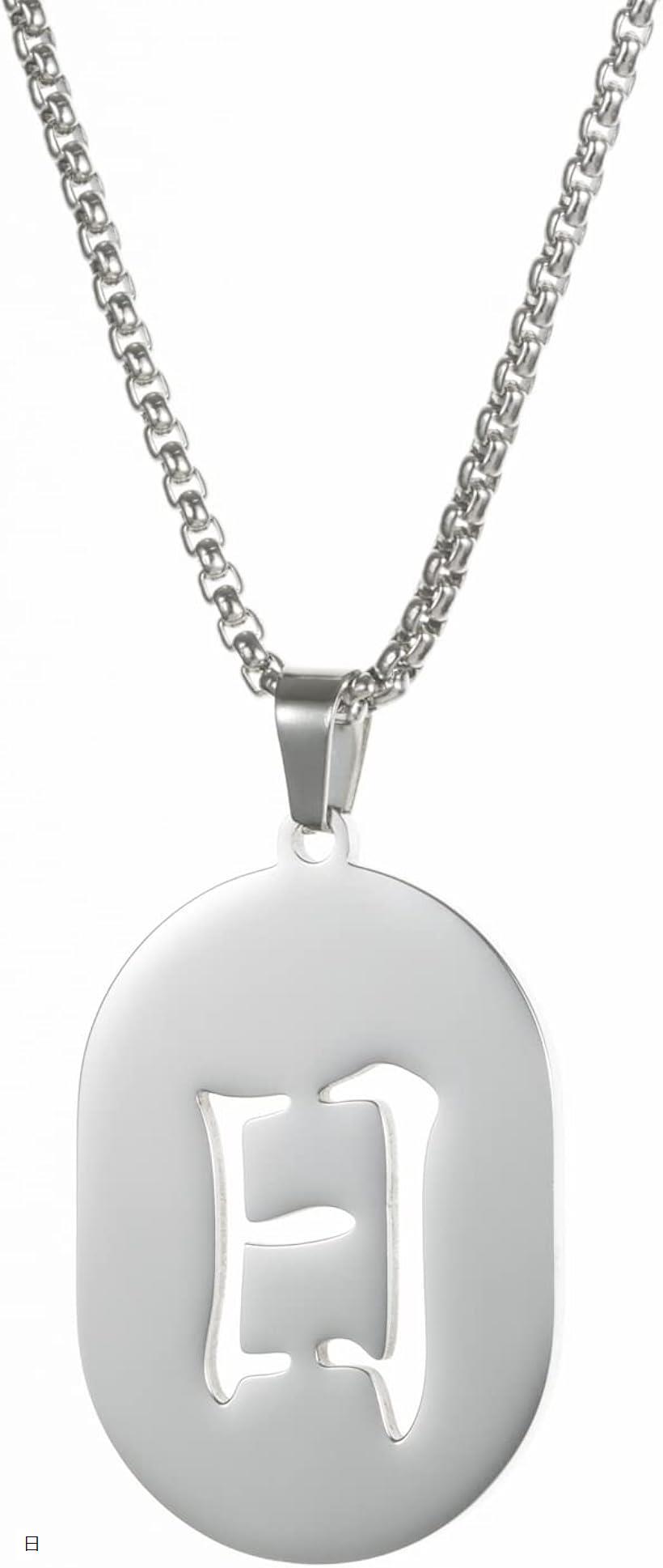 メンズネックレス レディースネックレス ファッション チタン鋼(日)