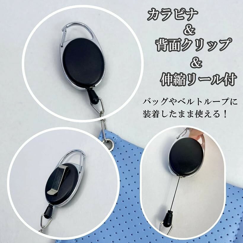 ゴルフボール クリーナー カラビナ リール付 ゴルフタオル ティー ボール拭き クロ...