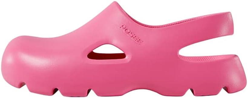 ファッションサンダル EVA厚底 メンズ レディース 滑り止め スポーツサンダル( Raspberry Pink2.0, 22.5～23.5 cm)