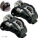 タンバリン パーカッション フットパーカッション 足タンバリン フットタンバリン フットベル 足用 楽器(ブラック2個)