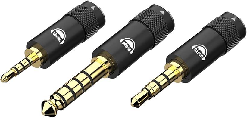 【楽天ランキング1位入賞】MDS3 プラグ 変換アダプタ アクセサリー 交換用 ケーブルなし 金メッキ 3.5mm (3.5mm, プラグ) horiku-10057110 ホリック サンプル画像2