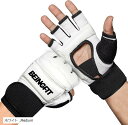オープンフィンガー グローブ ボクシンググローブ White(ホワイト, Medium)