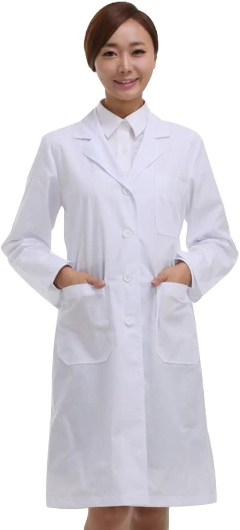 女医 先生 ドクター ナース コスチューム コスプレ 白衣( ホワイト, XL)