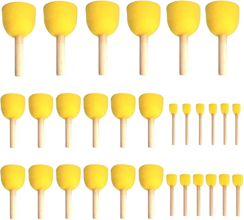 商品コード2b6j2l9gv1商品名AllBright スポンジブラシ ペイントブラシ スポンジ ブラシ ステンシルブラシ お絵描き 塗料 道具 子ども 30個セットブランドALLBRIGHTカラーイエロー「楽しいお絵かきに」小さなお子様でも簡単に描けるスポンジブラシになります。スポンジのため柔らかく、ブラシのように書いたりスポンジのように押し付けて絵を書くことができます。「お得な30本セット」大小のサイズが揃った30本セットになっておりますので、細かい部分も描くことができ、汚れても交換してお使い頂けますので、ぜひ楽しいお絵かきにお役立てください。「商品詳細」本体30本、サイズ：先端直径5cmx6本，先端直径4cmx6本，先端直径3cmx6本，先端直径2cmx6本，先端直径1.5cmx6本「AllBrightオリジナル」AllBrightオリジナルパッケージでお届けします。※ 他ネットショップでも併売しているため、ご注文後に在庫切れとなる場合があります。予めご了承ください。※ 品薄または希少等の理由により、参考価格よりも高い価格で販売されている場合があります。ご注文の際には必ず販売価格をご確認ください。※ 沖縄県、離島または一部地域の場合、別途送料の負担をお願いする場合があります。予めご了承ください。※ お使いのモニタにより写真の色が実際の商品の色と異なる場合や、イメージに差異が生じることがあります。予めご了承ください。※ 商品の詳細（カラー・数量・サイズ 等）については、ページ内の商品説明をご確認のうえ、ご注文ください。※ モバイル版・スマホ版ページでは、お使いの端末によっては一部の情報が表示されないことがあります。すべての記載情報をご確認するには、PC版ページをご覧ください。