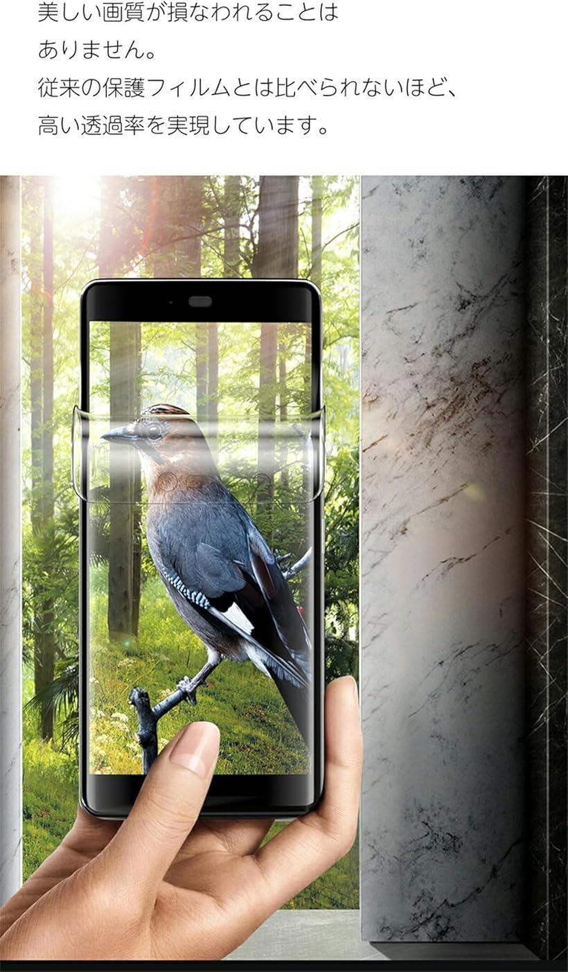 アンチグレア1枚入りiPhone11Pro フィルム Xs 専用 非ガラス TPU素材 指紋認証が可能 反射防止 浮き防止 気泡レス キズ修復 3D保護 液晶保護フィルム (TMK-UCI-124)