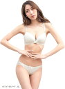 レディース ブラジャー ブラショーツ 上下セット ノンワイヤー 女性(ホワイト&ピーチ, XL)(4)
