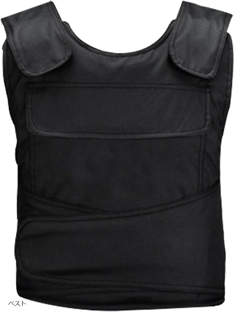 防刃ベスト 防犯 護身用 チョッキ DIY 大工 釣り サバイバル(ベスト)