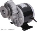 ギヤ 減速 モーター 250W 自転車 改造 電動 バイク 作成 KRB255 24V プーリー ベルトタイプ(24V プーリー(ベルトタイプ))