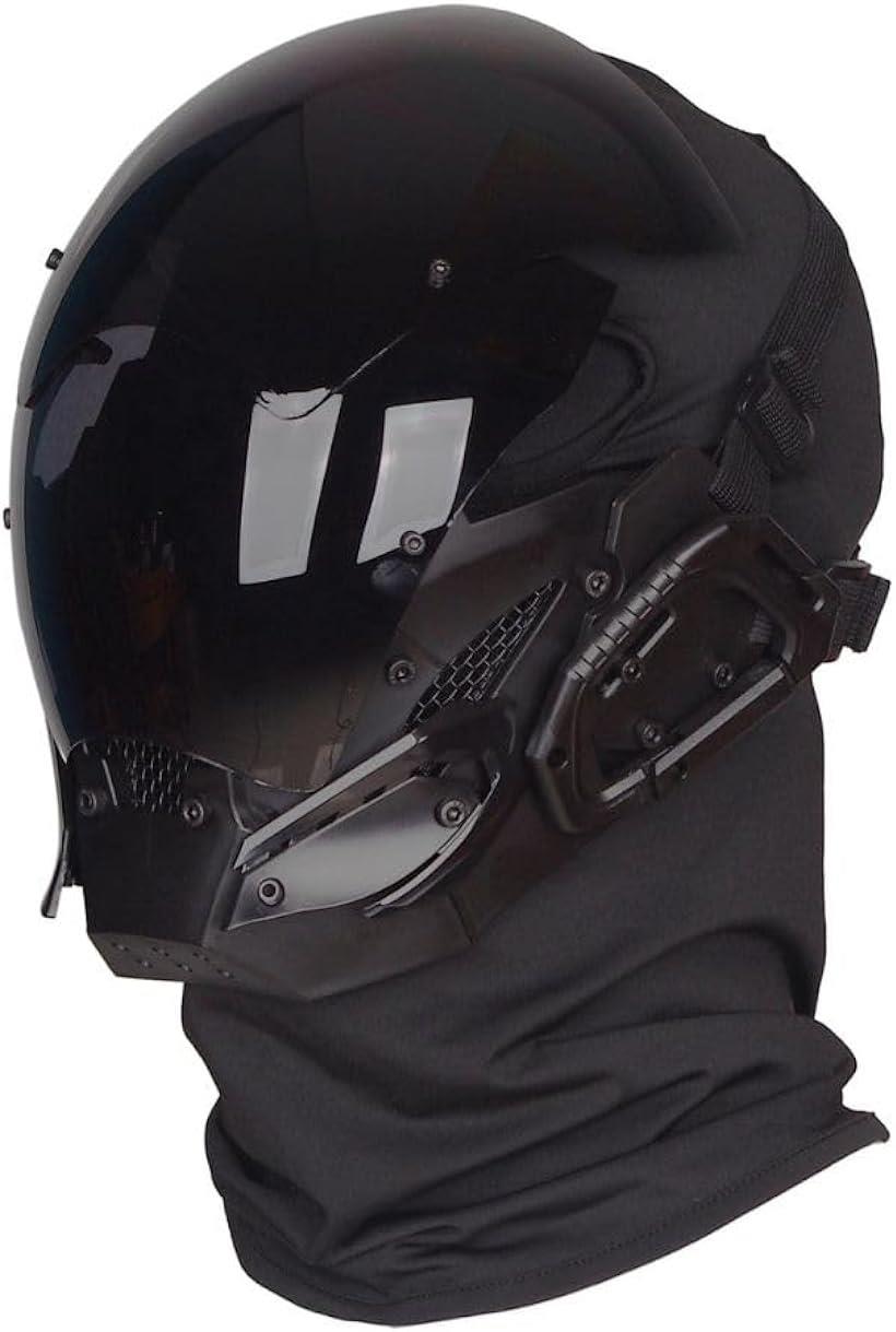 サイバーパンク コスプレ ヘルメット マスク 仮面 フルフェイス サバゲー アクセサリー 装備 1