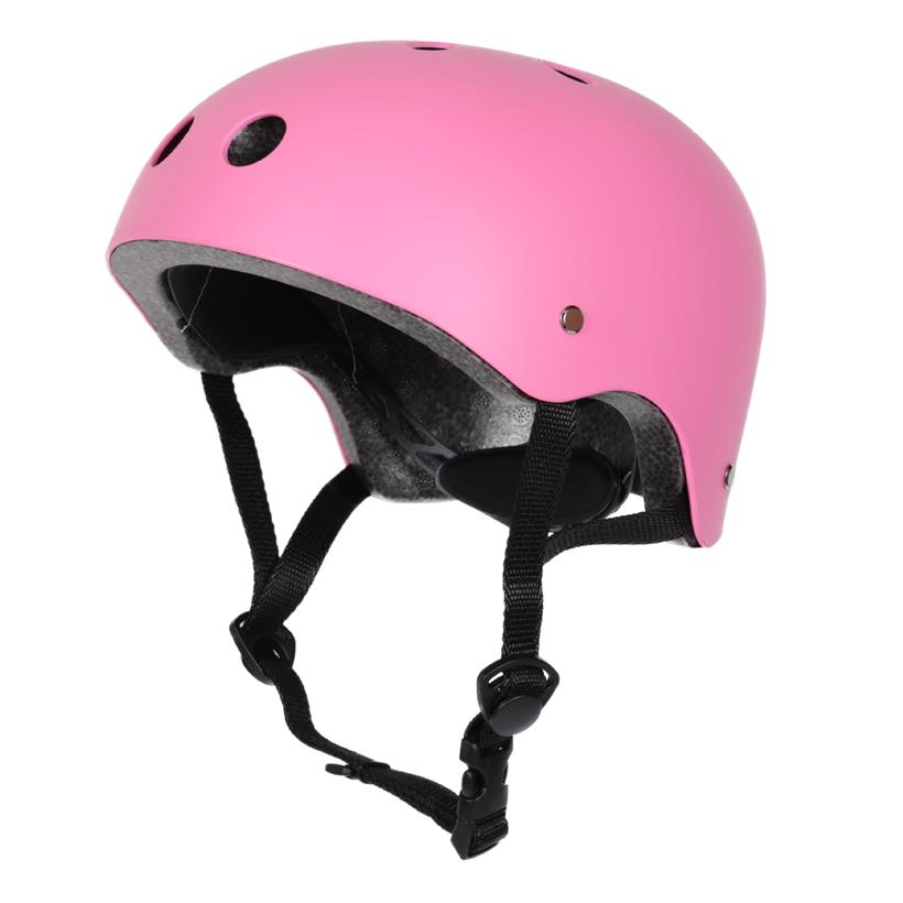 楽天ホリック自転車 ヘルメット 子供 CE認証の中でも自転車用ヘルメット安全基準EN1078取得 小学生 男の子 スケートボード（ ピンク, M）