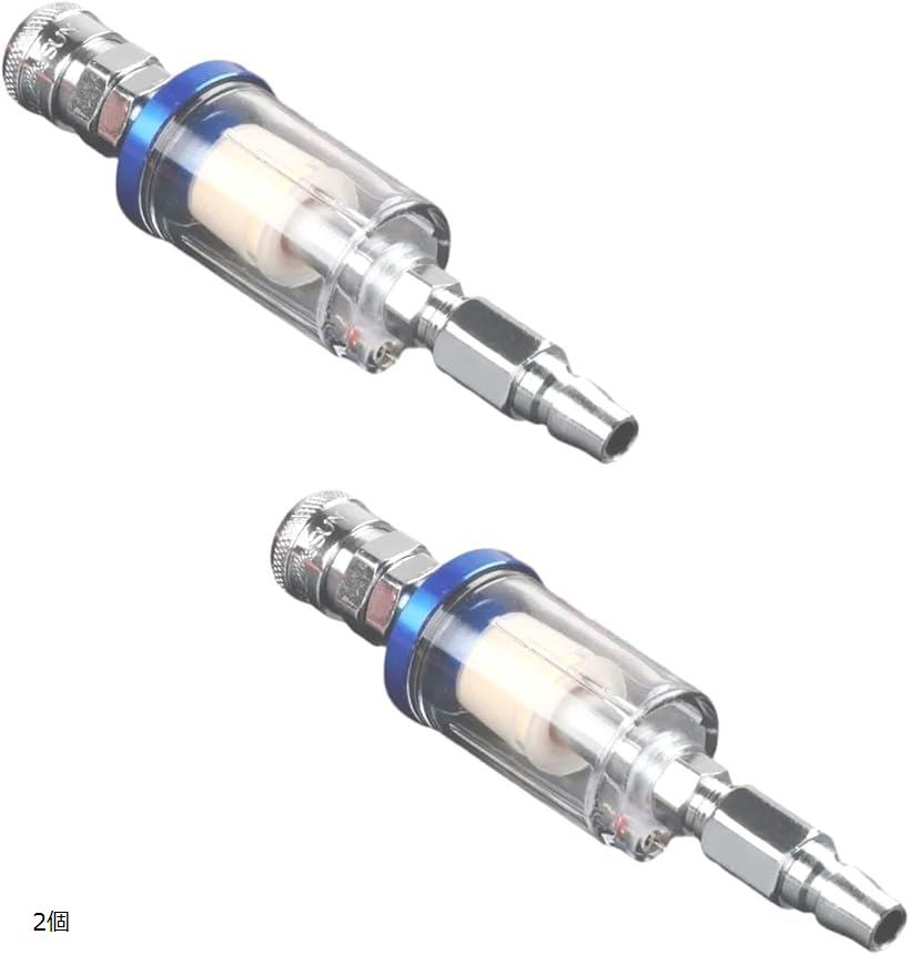 ウォーターセパレーター エアー コンプレッサー レギュレーター 水分離器 ツール カプラ付属サイズ 1/4..