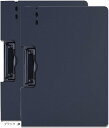 【楽天ランキング1位入賞】バインダー A4 クリップボード 2つ折り ペンホルダー付 2個セット(ブラック, 横)