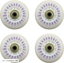 光るウィール スケボー取付工具 セット レインボー オーロラ色 電池不要 エスボード ウィール76mm 4個(ウィール76mm 4個)