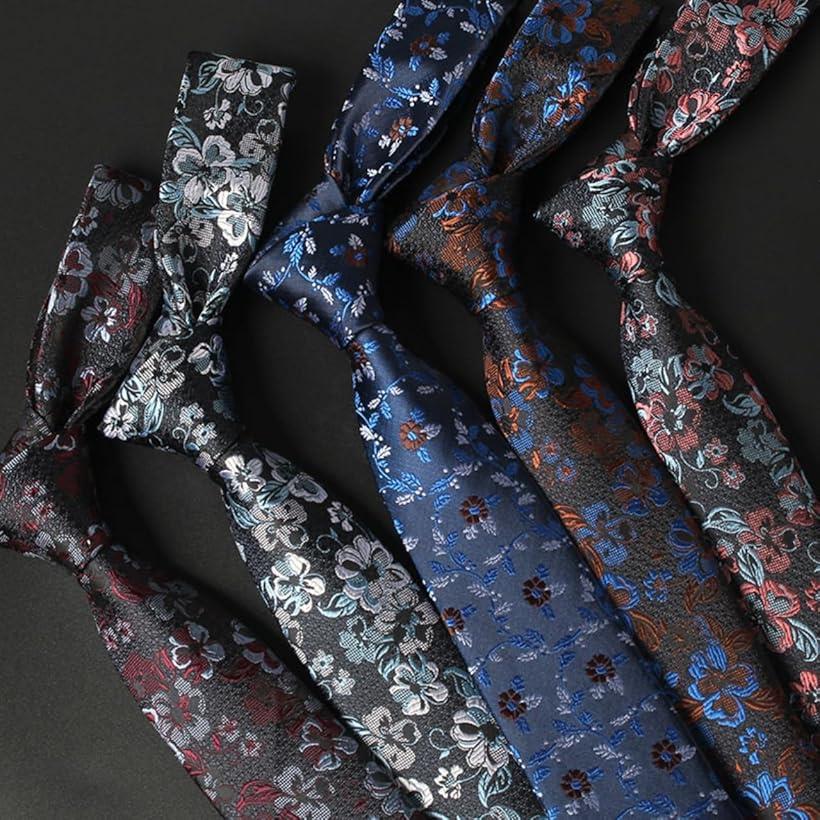 ネクタイ 大剣幅 6cm ナロータイ ビジネス カジュアル メンズ スマート スリム オールシーズン 黒 (ブラック, 長さ：約145cm / 大剣幅：6cm)