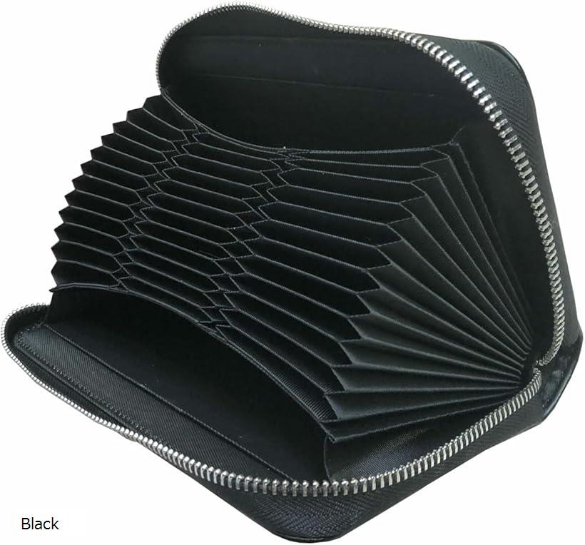 カードケース 大容量 スキミング カードホルダー 牛本革 磁器防止 36枚 最大72枚まで収納可能 本革製 R..