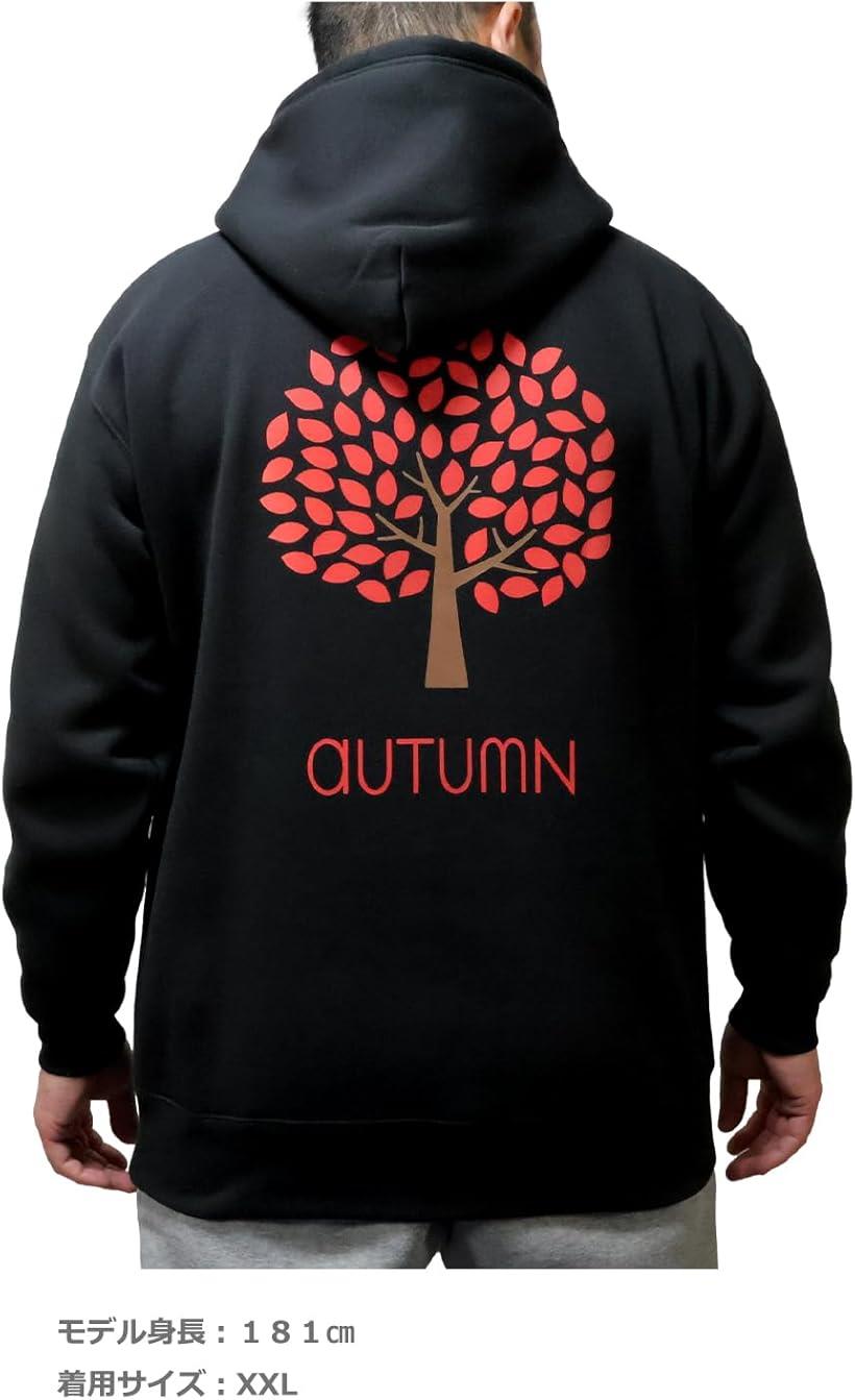 プルオーバーパーカ 裏起毛 パーカー フーディー フリースパーカー パーカーズ レディース メンズ L(ブラック, L)