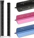【楽天ランキング1位入賞】三角スケール アルミ合金 縮尺定規 15cm 30cm 収納ケース付き(15cmブラック)