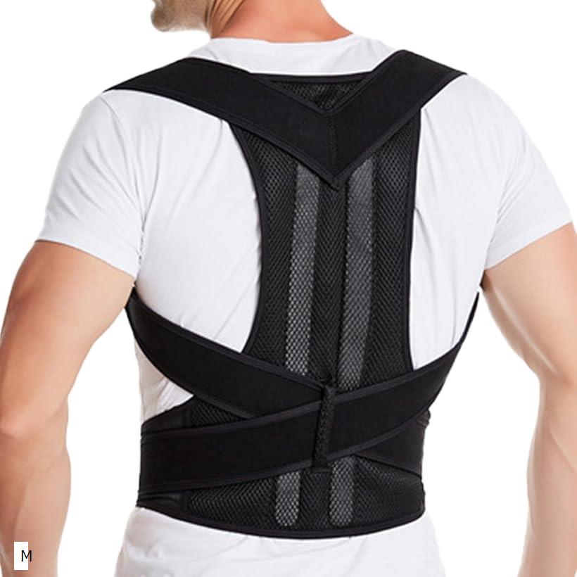 姿勢サポーター 姿勢ベルト 猫背ベルト 通気性 美姿勢 背中サポートベルト スポーツ用 背筋補正 装着簡..