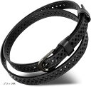 ベルト レディース 本革 細ベルト ゴルフ スーツ長さ調整可能 柔らかい 軽量(ブラック柄, Free Size)