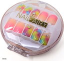 ネイルチップ ショート 30枚 付け爪 短め ピンク レインボー 可愛い NAILFAIRY(ピンク ベージュ レインボー, ショート)