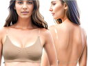 バレエ用ブラジャー シームレス アンダーウエア(ベージュ, M)
