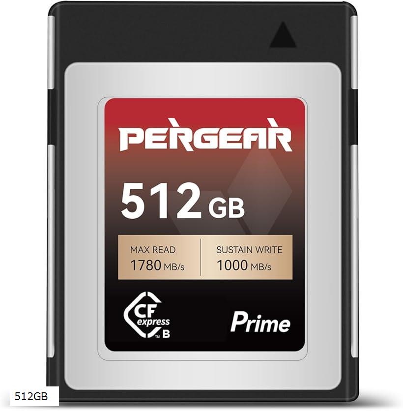 互換品512GB N-RAWなど録画と互換性あります Cfexpress タイプBメモリーカード Type 最大1780MB/秒の読み取り速度と1000MB/秒の持続的な書き込み速度 ビデオと写真用 Nikon Z8 8K(512GB)