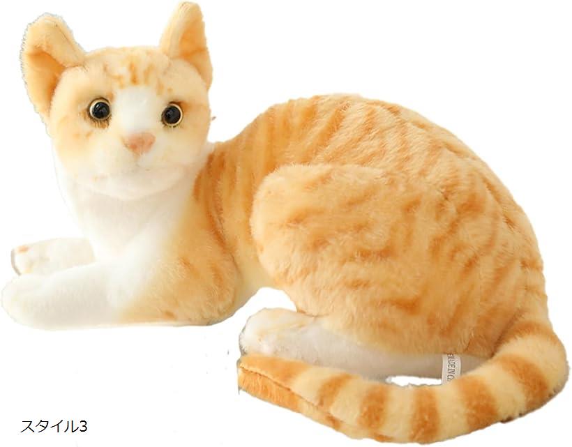 猫 ぬいぐるみ 本物そっくり リアル ネコ 猫のぬいぐるみ 子猫 置物 可愛いのサムネイル