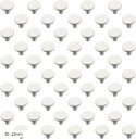 コーラルプラグ 珊瑚 サンゴ ベース セラミック 50個セット(23mm)