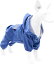 レインコート 犬服 犬の服 雨具 犬用つなぎ 梅雨 散歩用ドッグウェア カッパ 小型犬 中型犬( ブルー (青色), 3L)