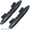 水槽ホース ジョイント コネクター 外部フィルター 接続 12/16mm 2個セット(12/16mm 2個セット)
