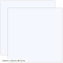 シリコンゴムシート 2枚セット 透明 シリコンシート シリコンマット 耐熱 滑り止め 100mmx100mmx厚さ2mm(100mmx100mmx厚さ2mm)