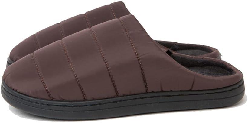 ルームシューズ スリッポン ルームブーツ スリッパ おしゃれ もこもこ あったか 防寒 保温 軽量(ブラウン レディース, M)