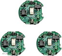 小型 ワイヤレス LED 電飾キット 模型 プラモデル 3個(パープル)