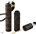 塗香入れ 薬さじ付き 直径1.8cm コンパクトサイズ 参拝 黒檀 ストラップ付き(4)