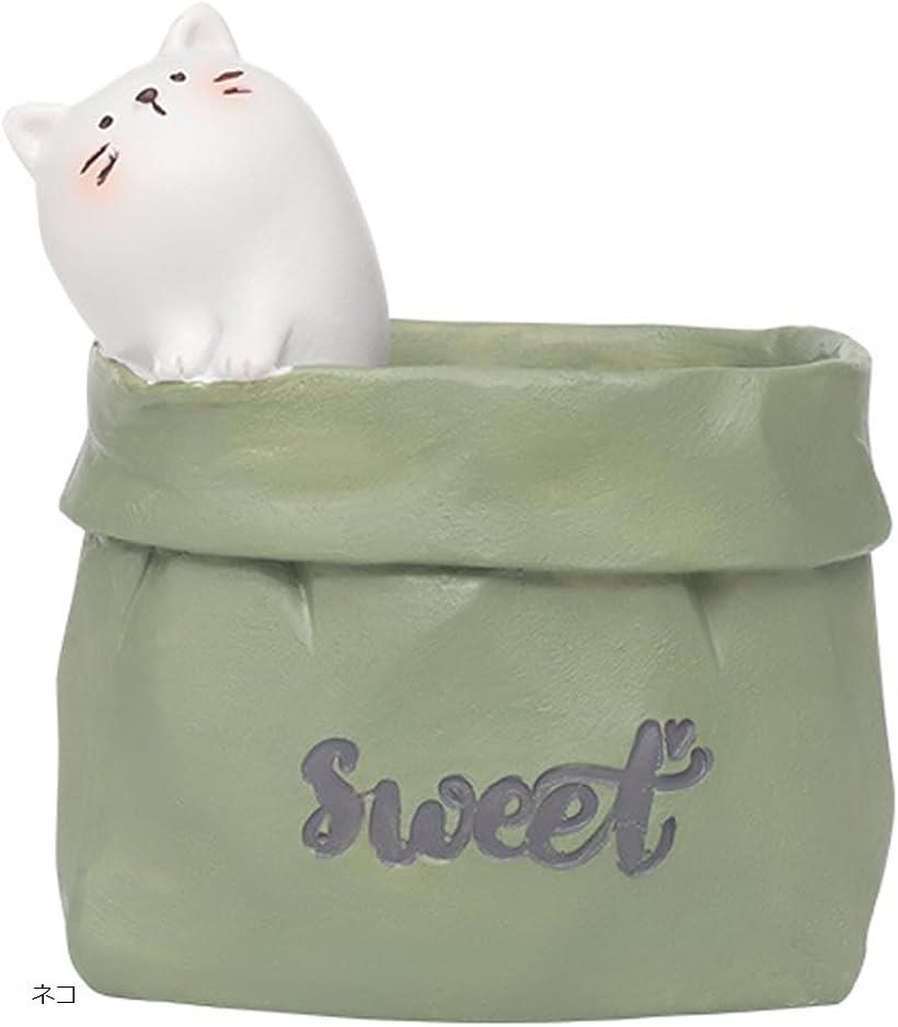 アニマル多肉植物ポット寄せ植えミニ...